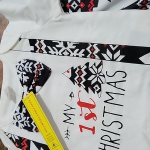 Infant 3-6  my first Christmas outfit